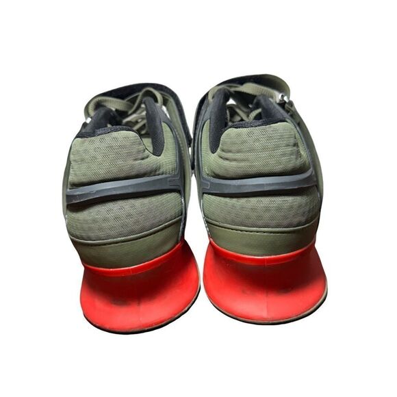 Men Reebok Legacy Lifter Army Green and Red size 12 - Picture 4 of 5